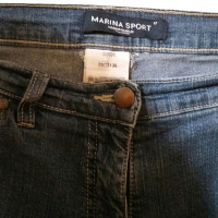 Marina Rinaldi Jeans Cotton in Blue