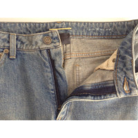 Saint Laurent Jeans in Cotone in Blu