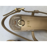O Jour Sandals Patent leather in Beige