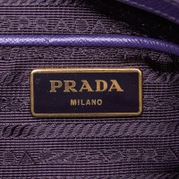 Prada Sac à bandoulière en Cuir en Violet