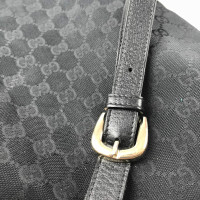 Gucci Schoudertas Canvas in Zwart