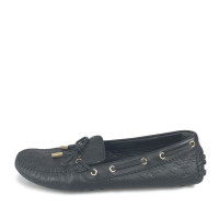 Louis Vuitton Slippers/Ballerinas Leather in Black