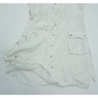 Karen Millen Kleid aus Baumwolle in Weiß