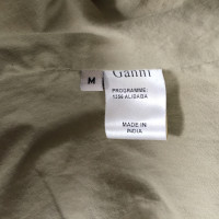 Ganni Veste/Manteau en Cuir en Doré