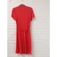 Twin Set Simona Barbieri Kleid aus Viskose in Rot