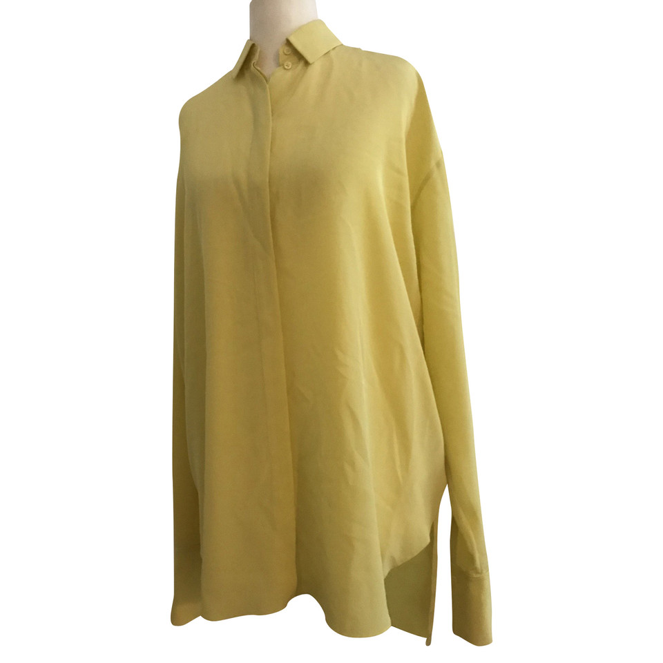 Dorothee Schumacher Silk blouse oversized yellow new