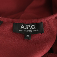 A.P.C. Jurk in Rood
