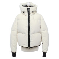 Moncler Jacke/Mantel in Creme