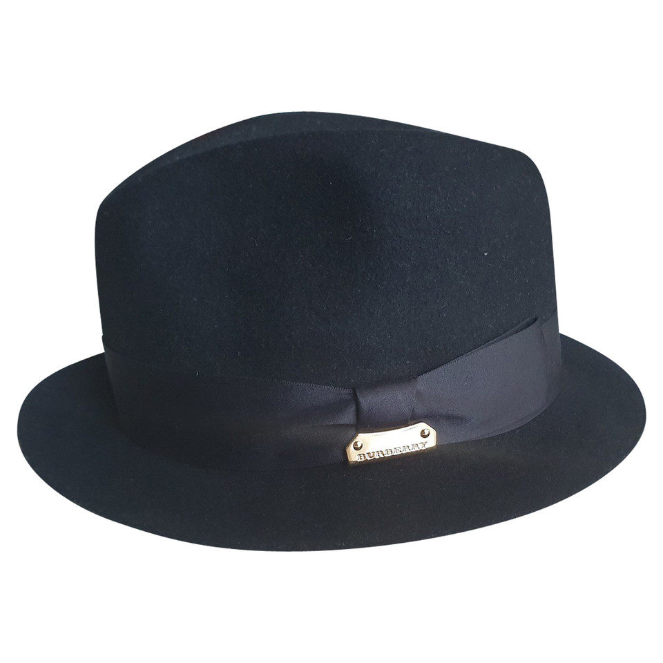 Burberry Hat/Cap Wool in Black