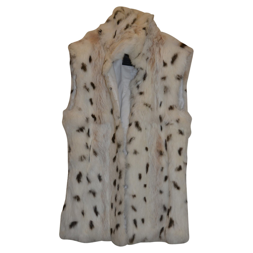 Max Mara gilet di pelliccia