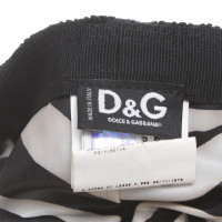 D&G Chapeau/Casquette en Coton en Noir