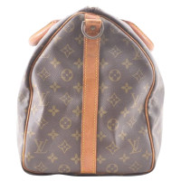 Louis Vuitton Keepall 50 Leer in Bruin