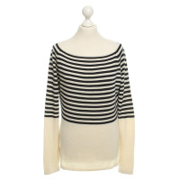 Steffen Schraut Knitted sweater with striped pattern
