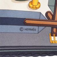 Hermès Tuch mit Print