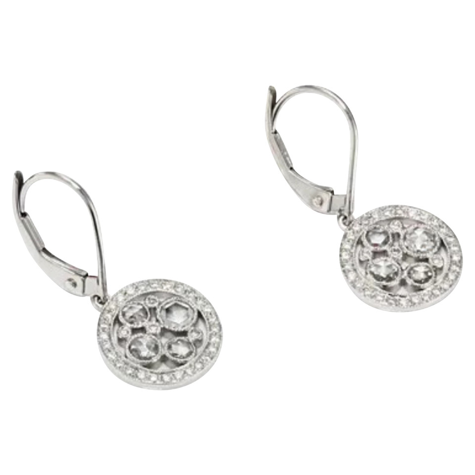 Tiffany & Co. Ohrring aus Platin in Silbern