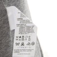 Dolce & Gabbana Knitted coat in grey