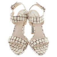 Christian Dior Sandals in white