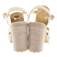 Walter Steiger Cream-colored sandals
