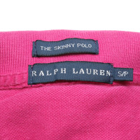 Ralph Lauren Top Cotton in Fuchsia