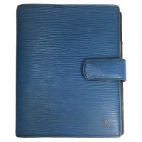 Louis Vuitton "Agenda Fonctionnel GM Epi Leather" in Blue