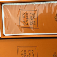 Hermès Schal/Tuch aus Kaschmir in Orange