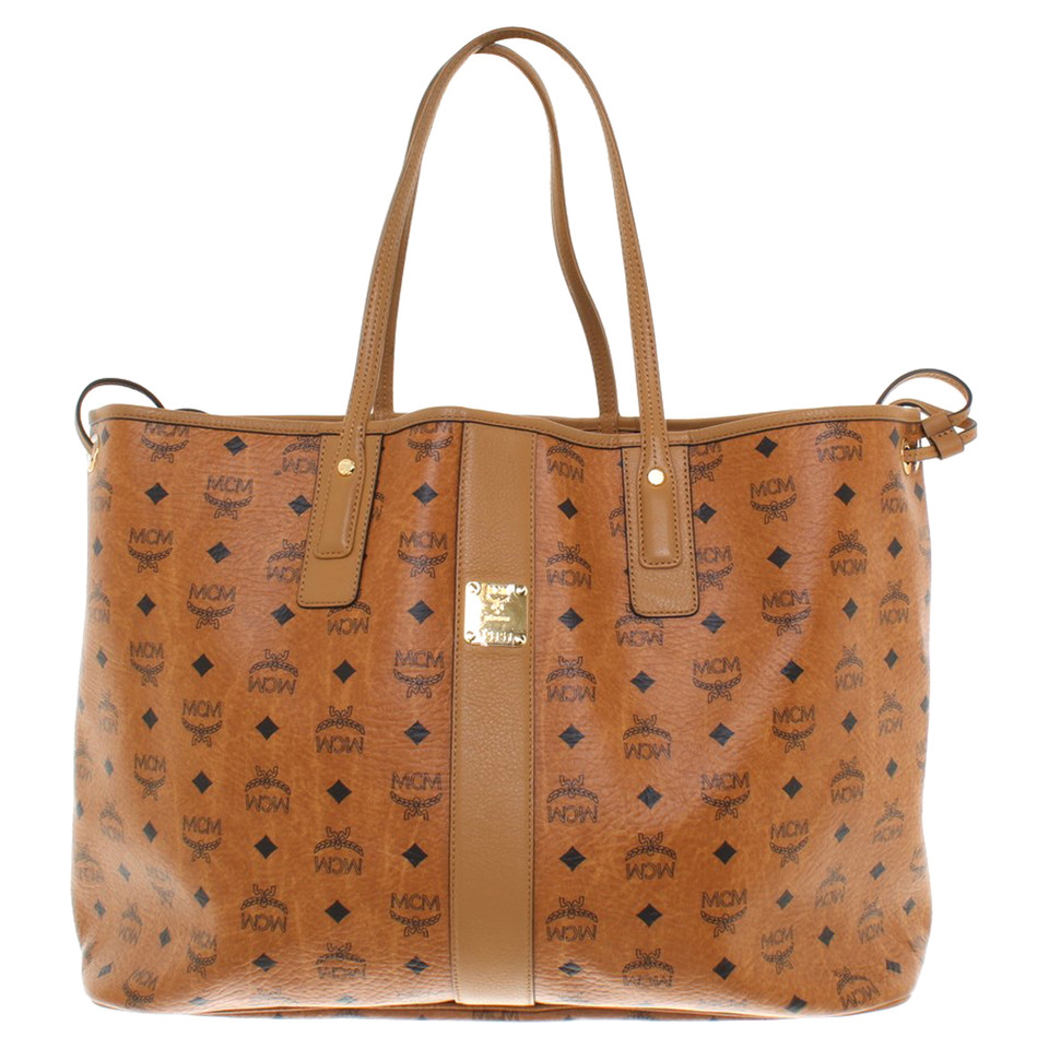 Mcm shoppers Leather