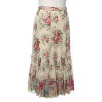 Kenzo skirt with floral pattern