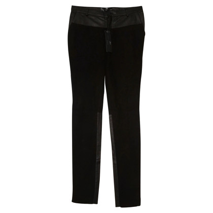 Alessandrini Trousers Leather in Black