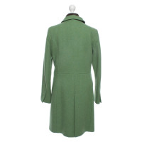 Fay Giacca/Cappotto in Lana in Verde