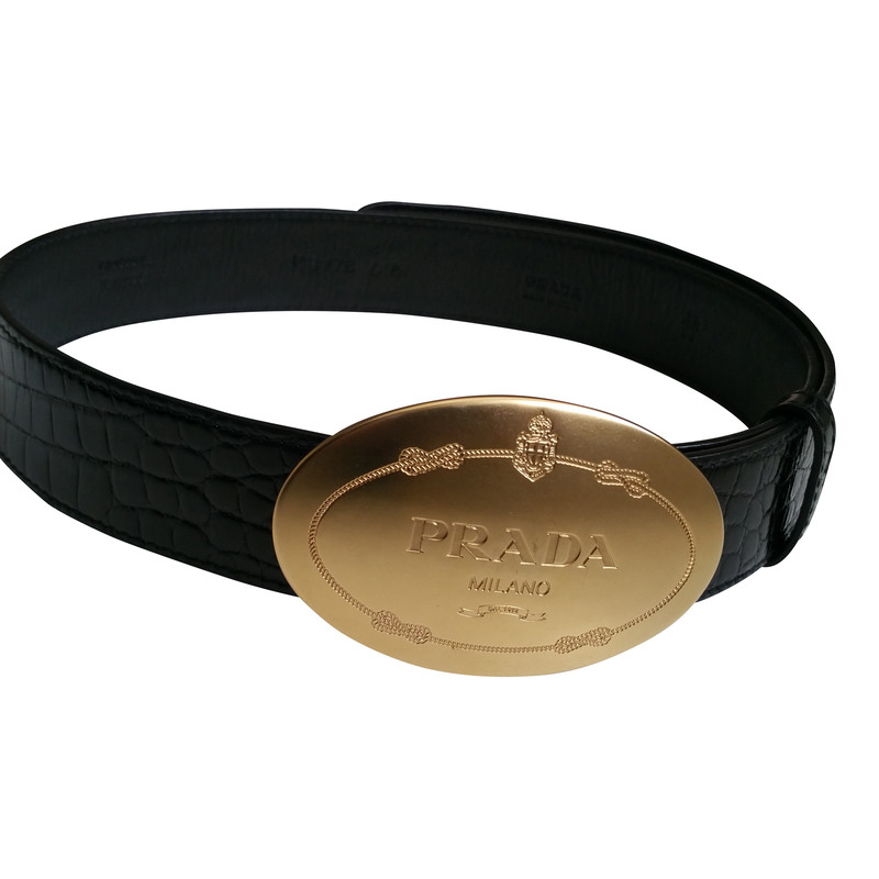 Prada Exotic leather belt