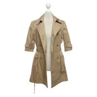 Red Valentino Jacket/Coat Cotton in Beige