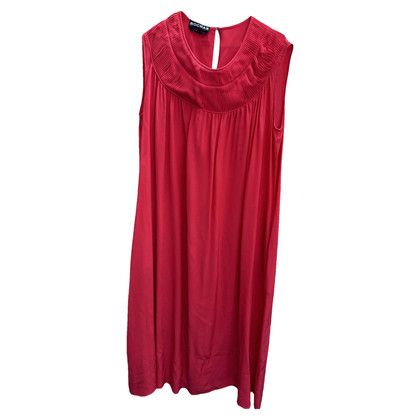 Rochas Kleid aus Seide in Rot