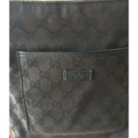 Gucci Shoulder bag Canvas in Black