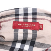 Burberry Blouse met nova ruitpatroon
