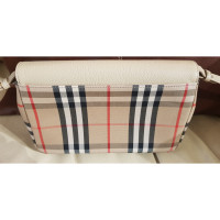 Thomas Burberry Clutch Canvas in Beige