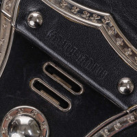 Miu Miu Sac à bandoulière en Cuir en Noir