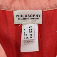 Philosophy Di Alberta Ferretti Dress Silk in Pink