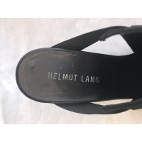Helmut Lang Sandals Suede in Black