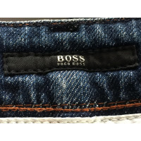 Hugo Boss Paire de Pantalon en Coton en Bleu
