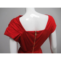 Vionnet Dress Cotton in Red