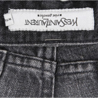 Yves Saint Laurent Jeans Katoen in Zwart