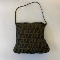 Fendi Shoulder bag Canvas in Brown