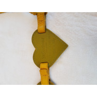 Yves Saint Laurent Belt Leather in Olive