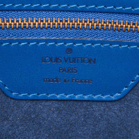 Louis Vuitton Saint Jacques Leer in Blauw