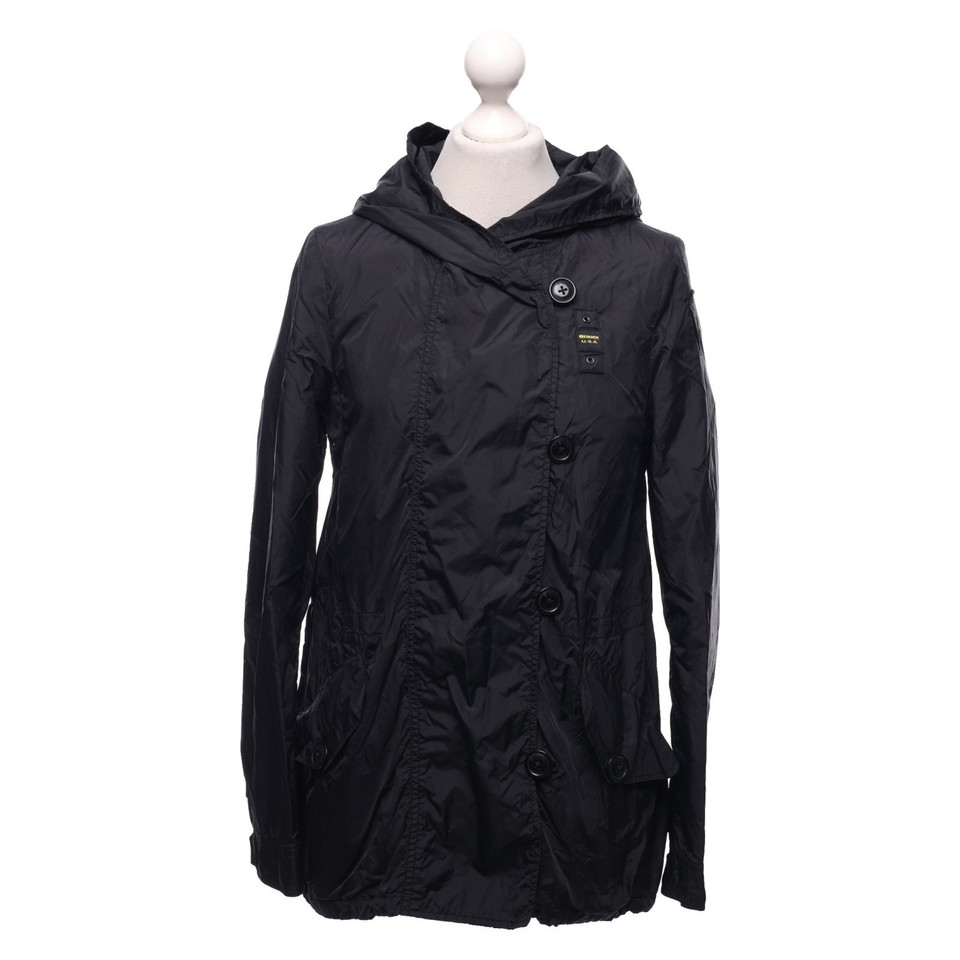 Blauer Usa Veste/Manteau en Noir