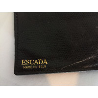 Escada Sac à main/Portefeuille en Cuir en Noir