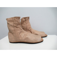 Vionnet Stiefel aus Leder in Beige