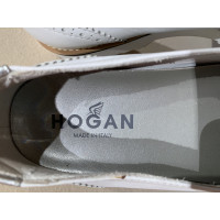 Hogan Slippers/Ballerinas Leather in White