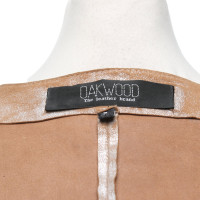 Oakwood Giacca/Cappotto in Pelle scamosciata