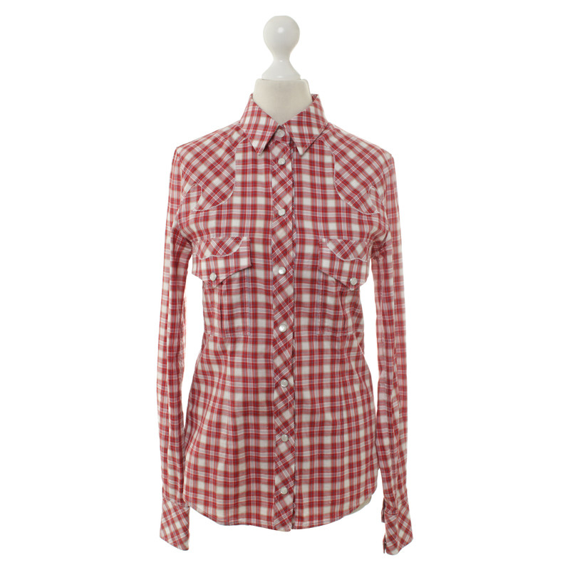 Dolce & Gabbana Blouse with plaid pattern